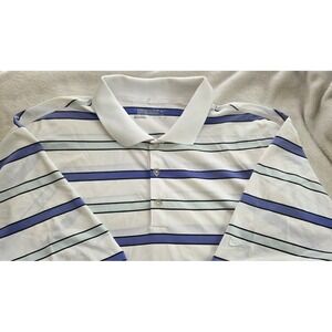 NIKE GOLF TOUR PERFORMANCE MENS SHORT SLEEVE STRIPED POLO SIZE XXL